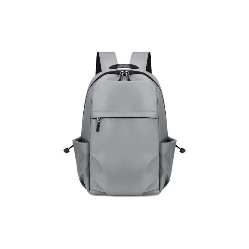 Banyanu Oxford Backpack Laptop Bag Unisex Black/Gray/Green-6