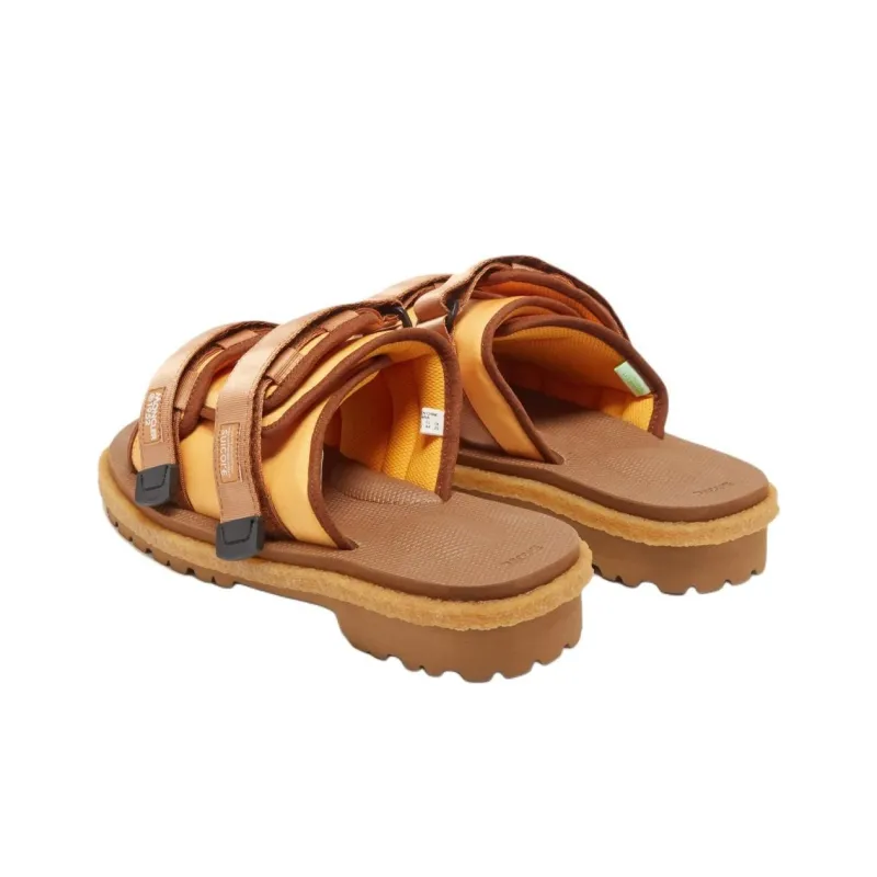 Moncler Slide Slippers Men's Yellow-3