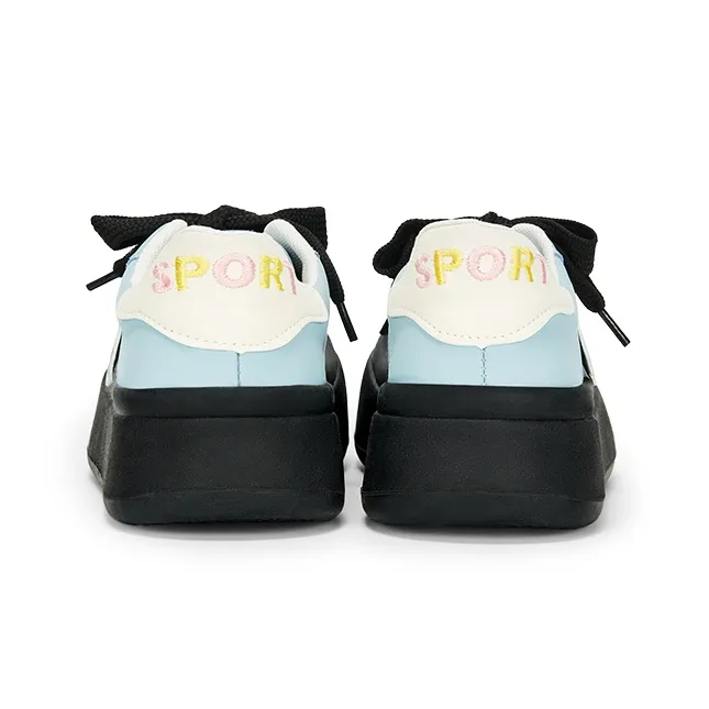 KARLIE KELLER Wear-resistant Lightweight Breathable And Non-slip. Low-Top Skateboard Shoes Women's Blue-4