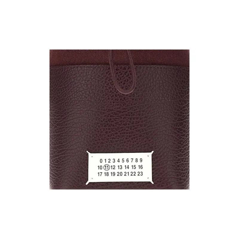 Maison Margiela Numbers Patch Drawstring Bucket Bag-3