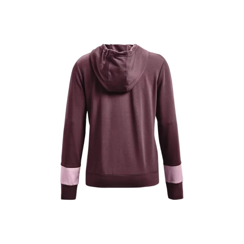Under Armour Rival Terry Jackets Coats Women's Misty Purple-1