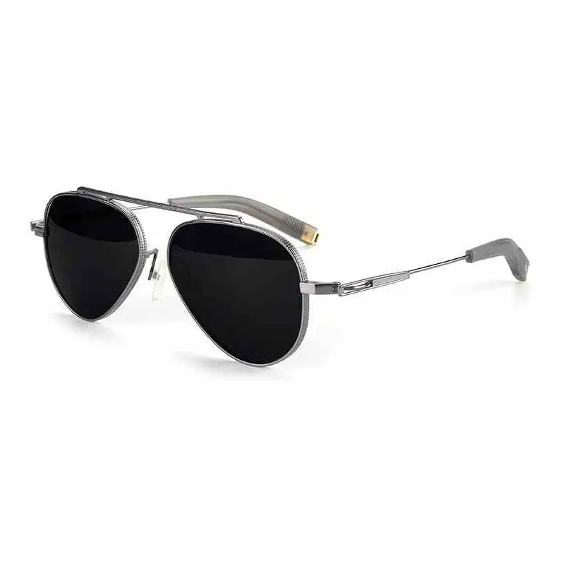 MORTON MUNCH Titanium Alloy Aviator Sunglasses Men's-1