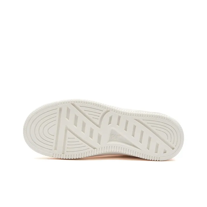 361° Coverage Slip Resistant Low Top Skateboard Shoes Women's Feather White Pink Orange-4