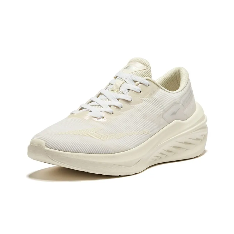 Erke Speedrun 2.0 Cushioning Breathable Low-Top Running Shoes Men's Erke White Cotton-2