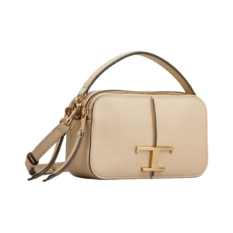 TOD'S Logo-Plaque Zipped Camera Bag-1