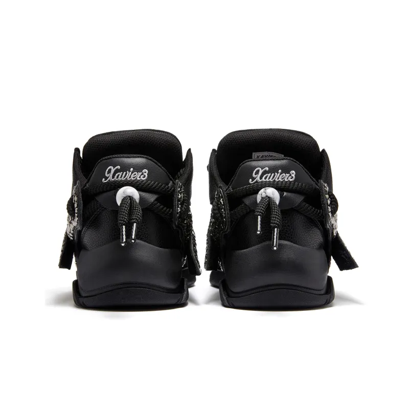 Xavier3 Wear-Resistant Height Increasing Low-Top Skateboard Shoes Unisex-10