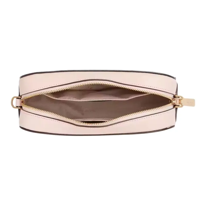 Kate Spade Glitter Fabric Camera Bag, Shoulder Bag, Crossbody Bag Mini Women's Conch Pink-3