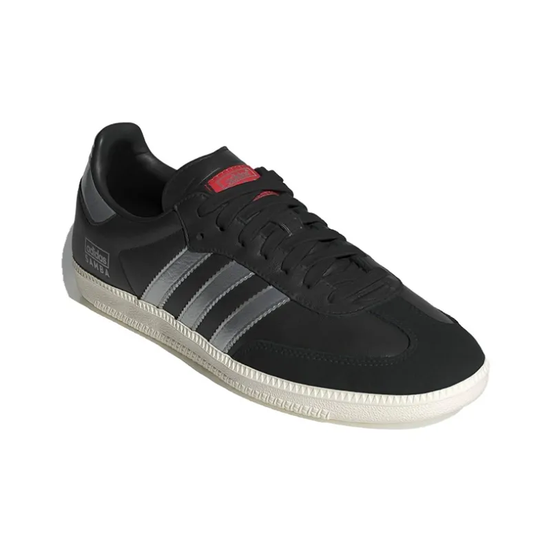 Adidas Samba Og Core Black Silver Metallic-2