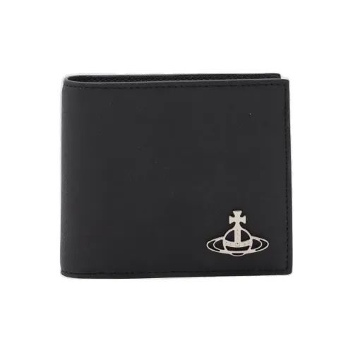 Vivienne Westwood Logo Plaque Bi-Fold Wallet