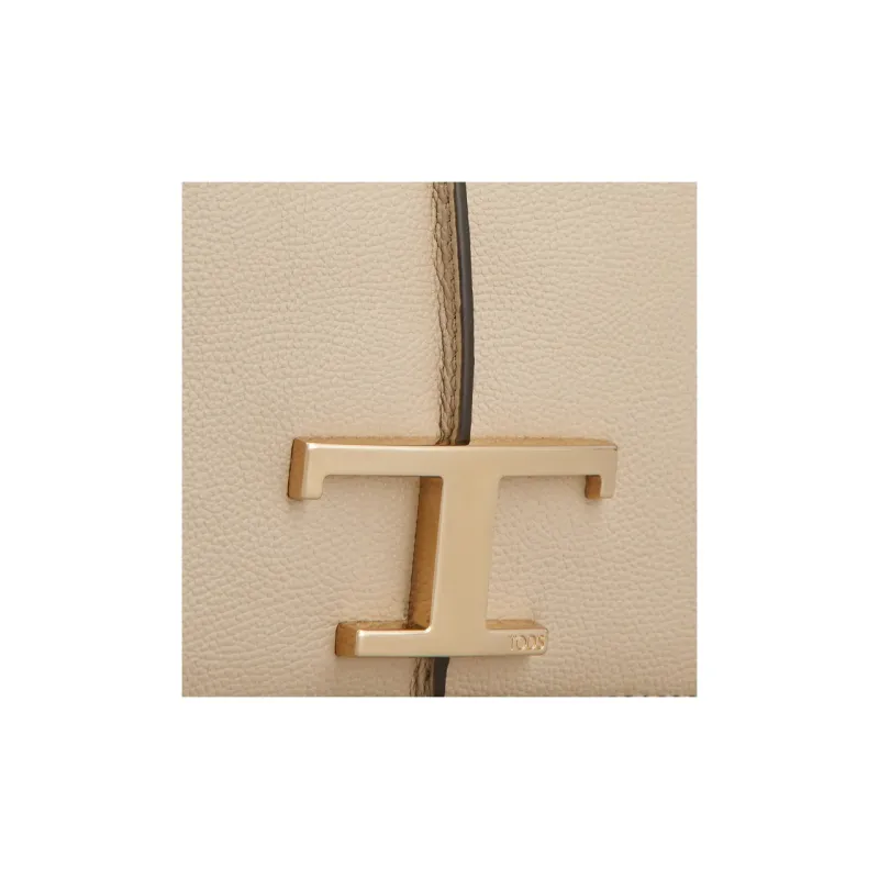 TOD'S Logo-Plaque Zipped Camera Bag-5