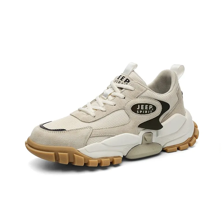 JEEP SPIRIT Mid Top Outdoor Shoes Men's Sand-30