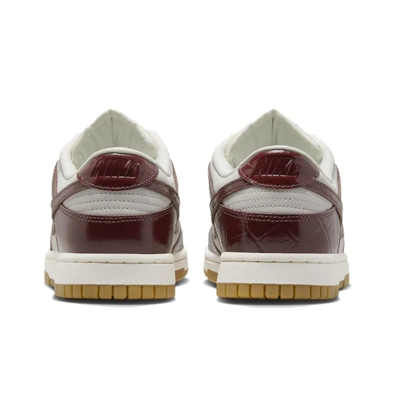 Nike Dunk Low Lx Dark Team Red Croc Women's-4