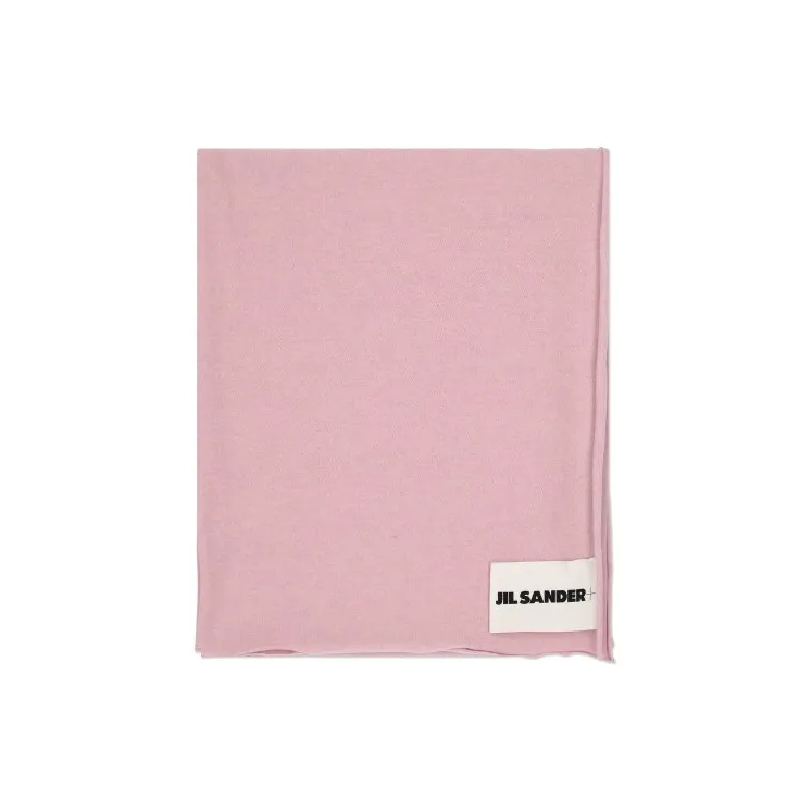 JIL SANDER + Logo Patch Scarf-0