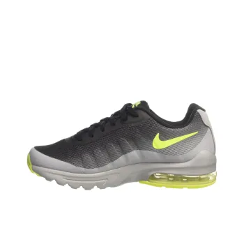Nike Air Max Invigor Abrasion Resistant Low Top Running Shoes GS Black Yellow