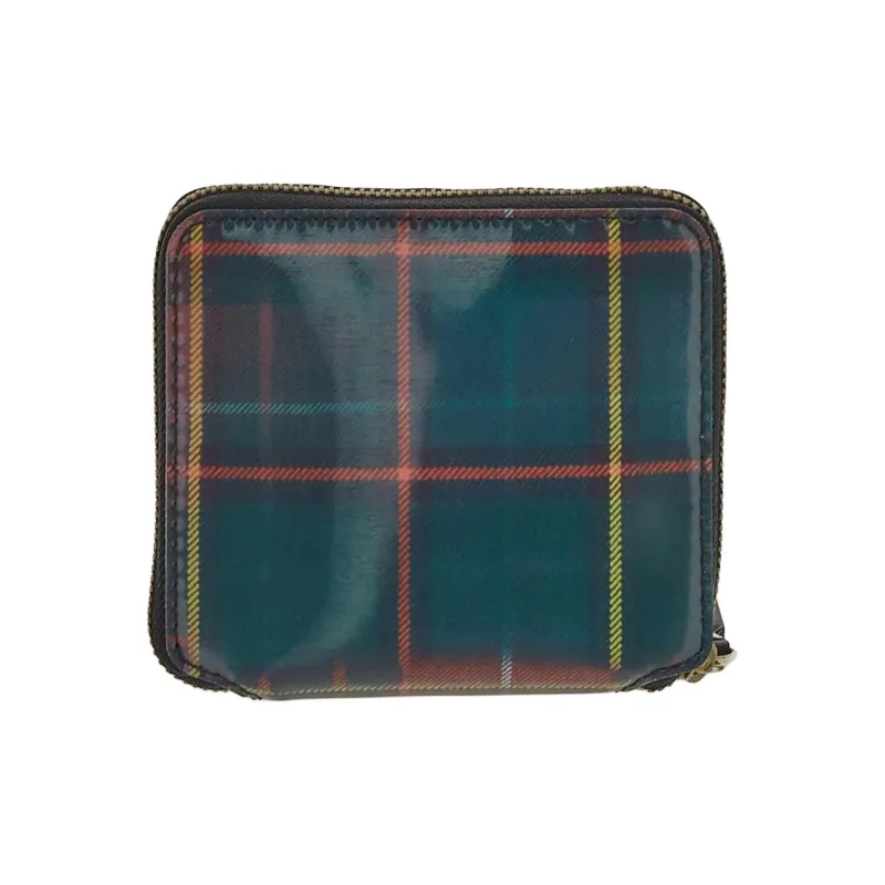 CDG Checked Zipped Wallet-2