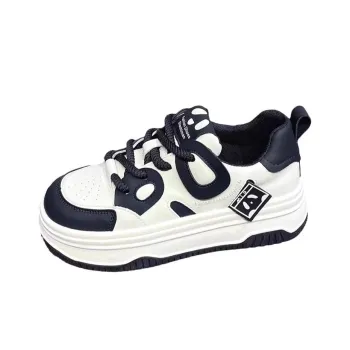 Luji Slip Resistant Low Top Skateboard Shoes Women's Black