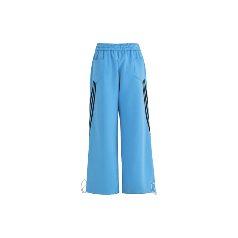 Wen Shan Casual Pants Women's Navy Blue-7