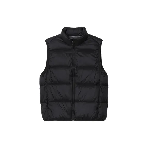 UNIQLO Vests Unisex Classic Black -09