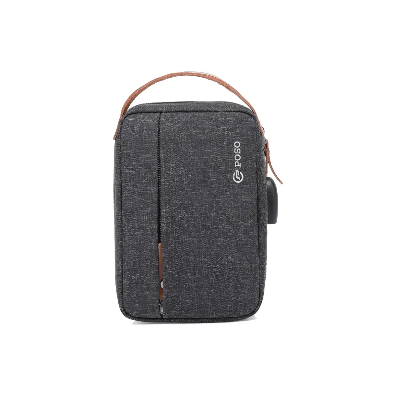 COOLBELL Polyester Storage Bag Men's Light Gray-1