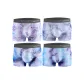 Dazzling Color Marble, Mountain Glacier Blue, Dazzling Color Water Ripple, Mountain and River Brown (4-2)