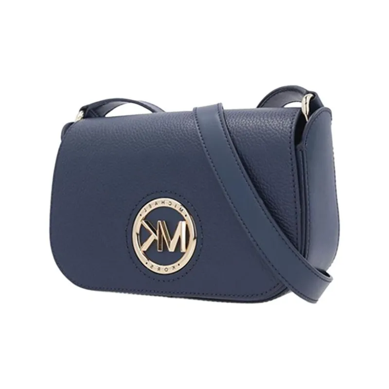 MICHAEL KORS MICHAEL KORS Luggage Collection Leather Shoulder Bag Crossbody Bag Regular Women's Marine Blue-3