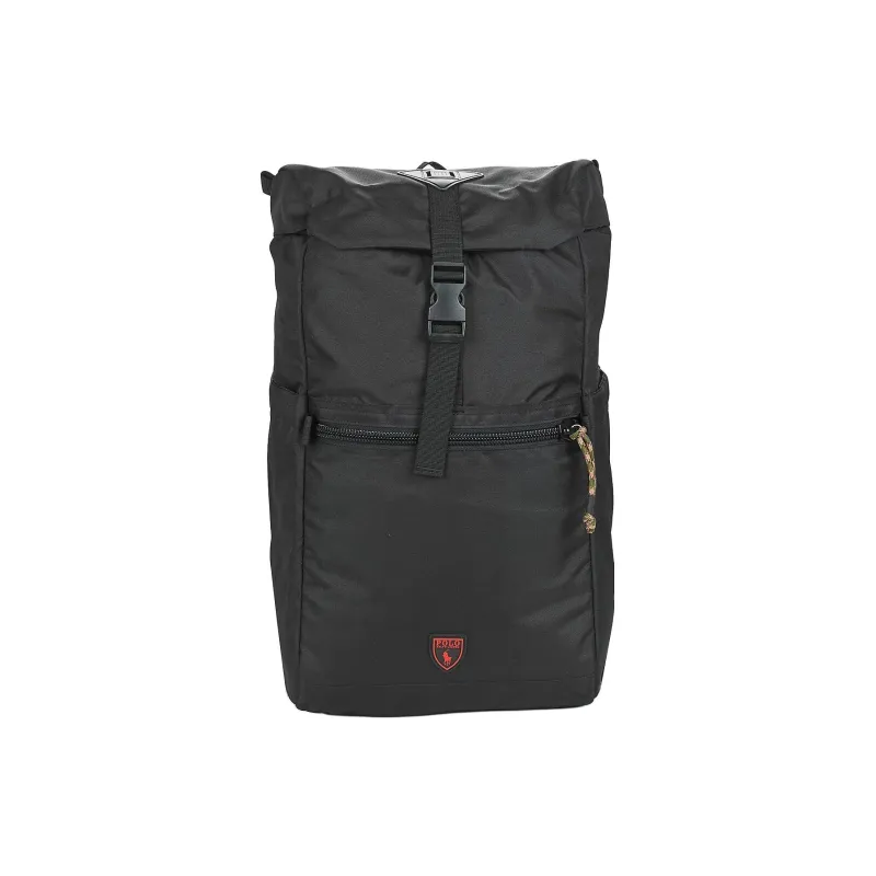 Polo Ralph Lauren Synthetic Leather Backpack Tubas Unisex Black-0