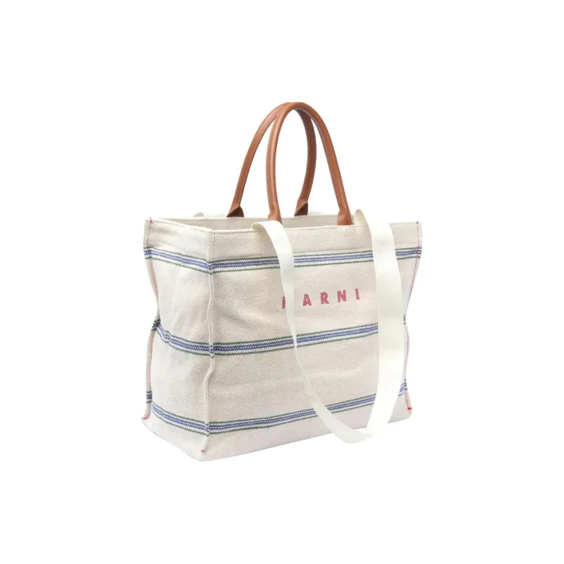 MARNI Logo Printed Tote Bag-1