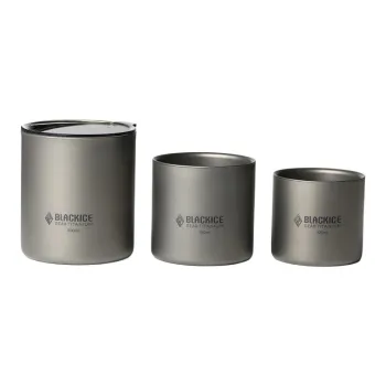 BLACKICE Outdoor Water Equipment Outdoor Water Sports Equipment Set 120ml 180ml 300ml Titanium