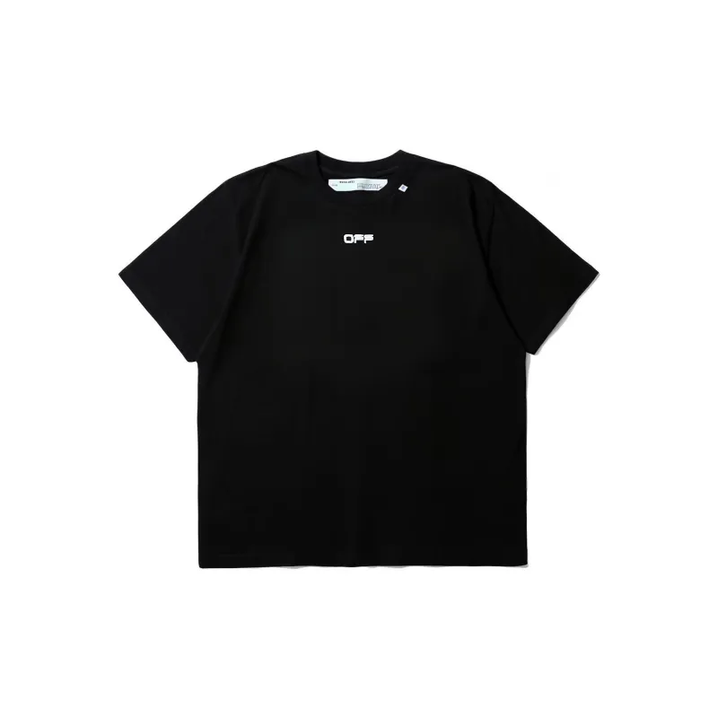 OFF WHITE Oversized Fit Caravaggio Square T Shirt-1