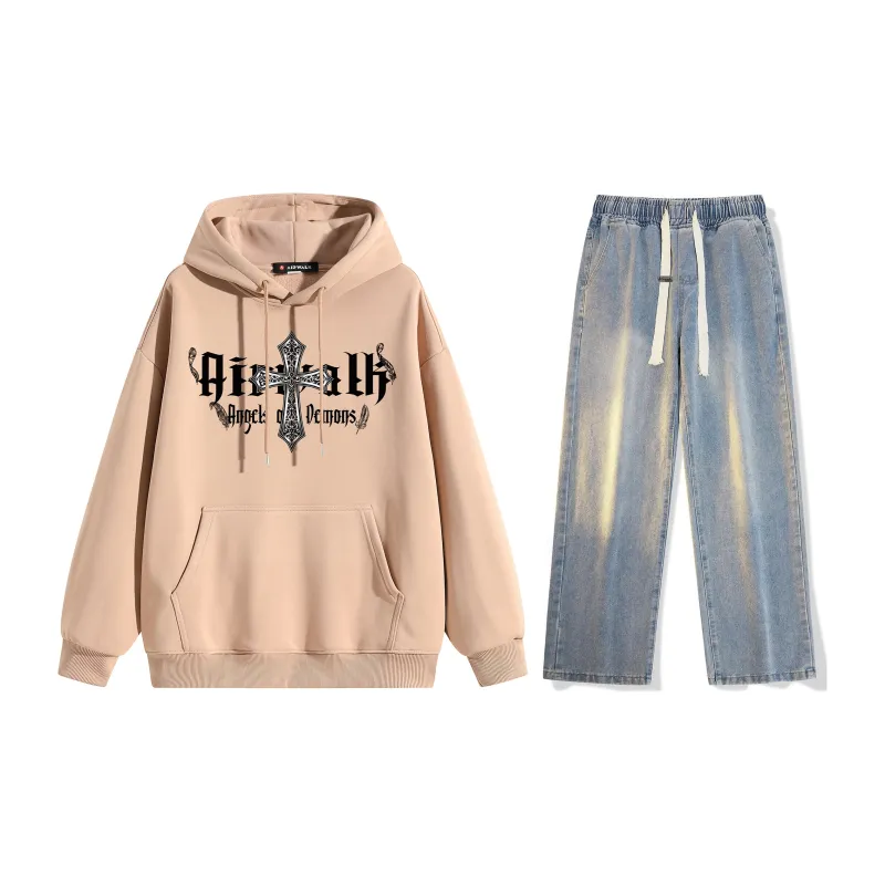 Airwalk Sweatshirt Sets Unisex-41