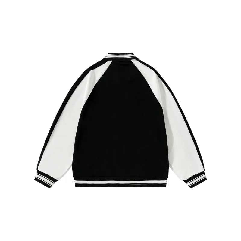 BURIEDALIVE Baseball Jacket Unisex Black-1