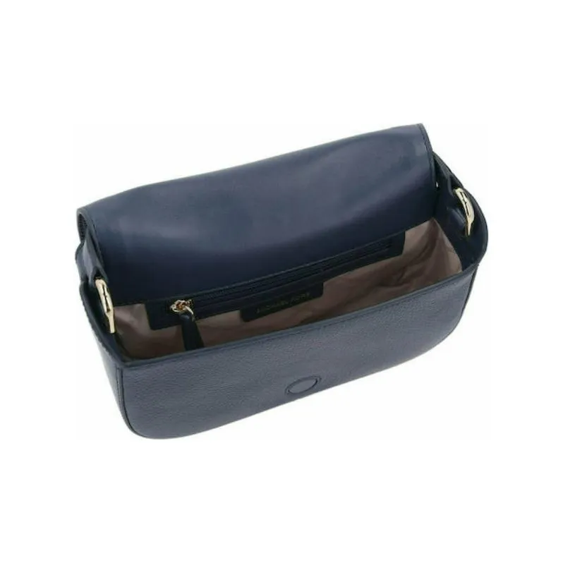 MICHAEL KORS MICHAEL KORS Luggage Collection Leather Shoulder Bag Crossbody Bag Regular Women's Marine Blue-4
