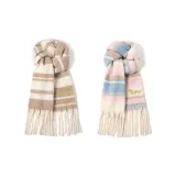 2 Pack (Khaki+Pink Blue)