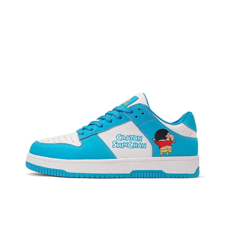 Crayon Shinchan Abrasion Resistant Slip Resistant Low Top Skateboard Shoes-36