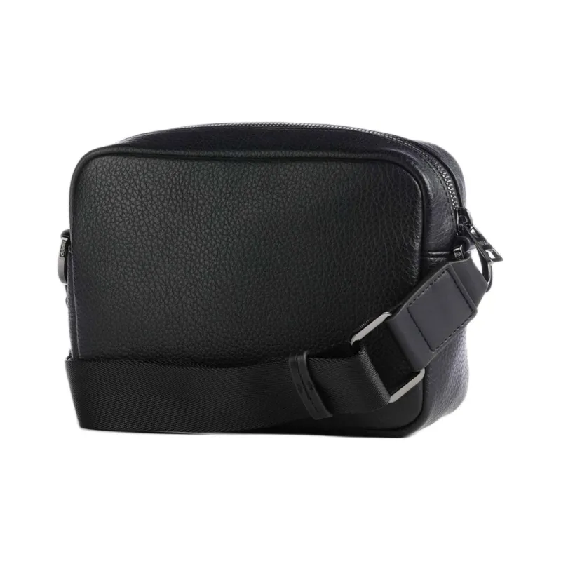HUGO BOSS Polyurethane Shoulder Bag, Crossbody Bag Men's Black-2
