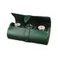 3 Watch Slots[Green Top Grain Cow Leather+Green Microfiber]