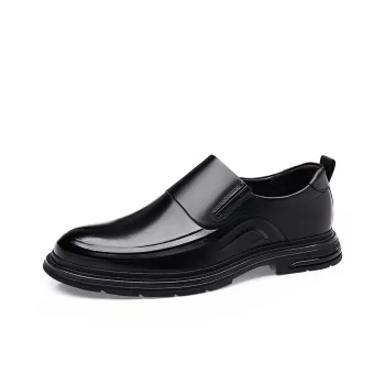 LUOMAIKE Dress Shoes Men Low Top Black, Brown
