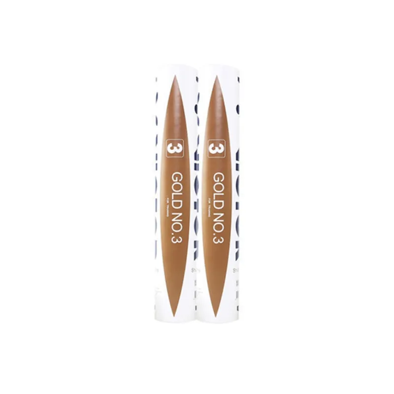 VICTOR Duck Feather Shuttlecock 12 Pack Muscovy Duck Feather All Round Duck Feather Shuttlecocks-0