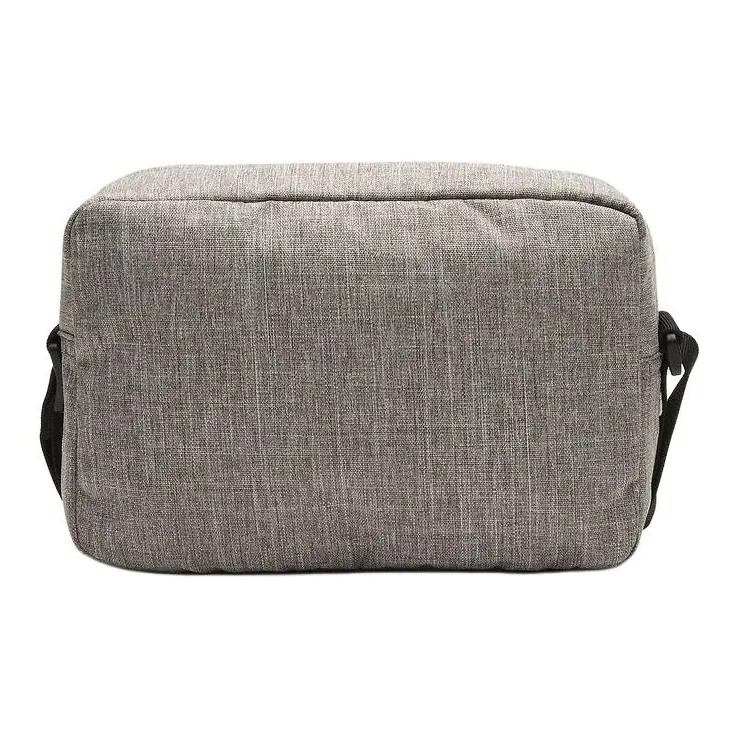LACOSTE Recycled Polyester Shoulder Bag, Crossbody Bag Men's Gray & China Green-2