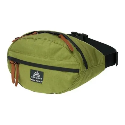 GREGORY Nylon Shoulder Bag, Crossbody Bag, Fanny Pack Unisex Green