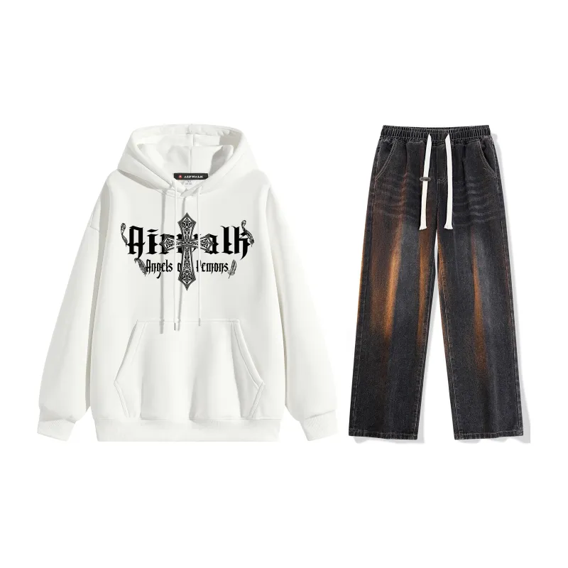 Airwalk Sweatshirt Sets Unisex-3