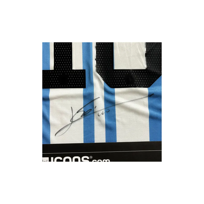 ICONS.com Messi Includes Certification Certificate Not Framed World Cup Champion 2-Star Soccer Apparel-2