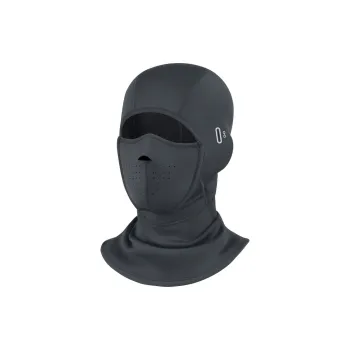 GXT Riding Equipment Cycling Face Mask Everyday Casual Commute Unisex Milk Silk Oat Velvet Black