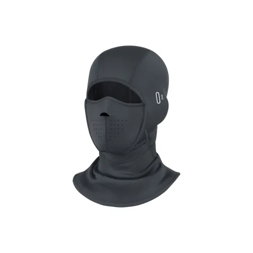 GXT Riding Equipment Cycling Face Mask Everyday Casual Commute Unisex Milk Silk Oat Velvet Black
