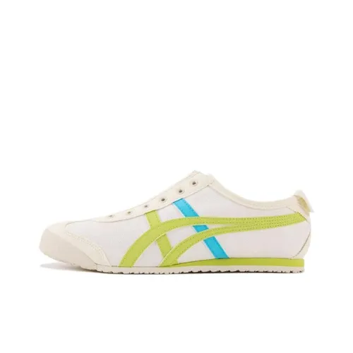 Onitsuka Tiger Mexico 66 Slip On Cream/Neon Lime