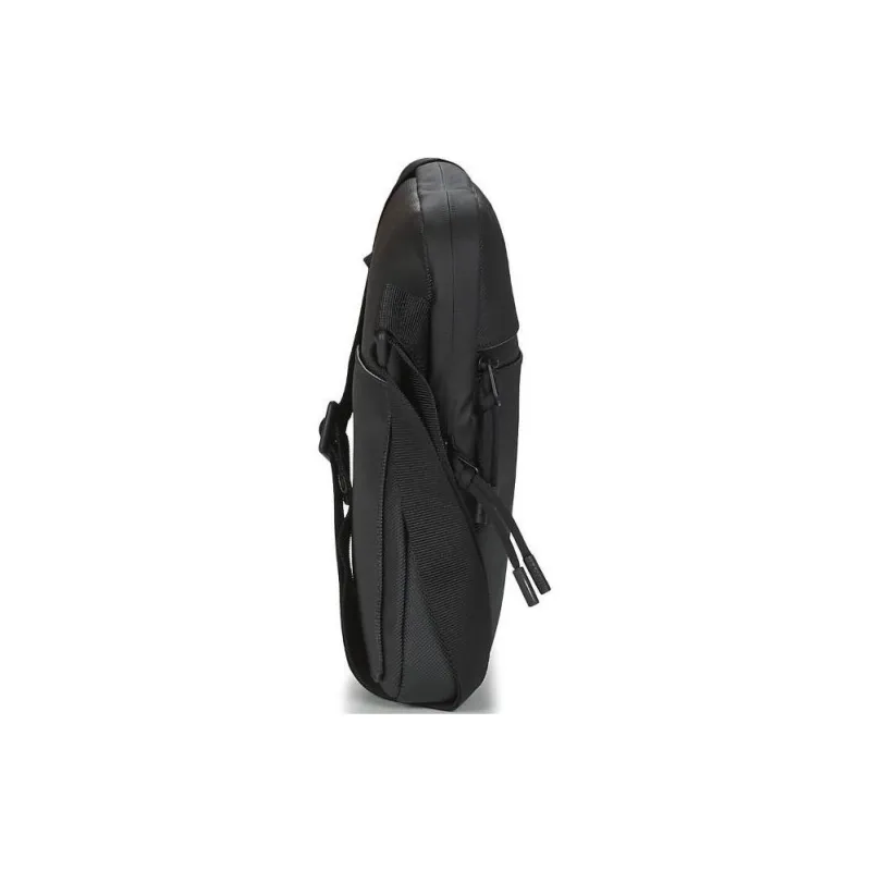 LACOSTE Synthetic Leather Clutch Medium Size Men's Black-2