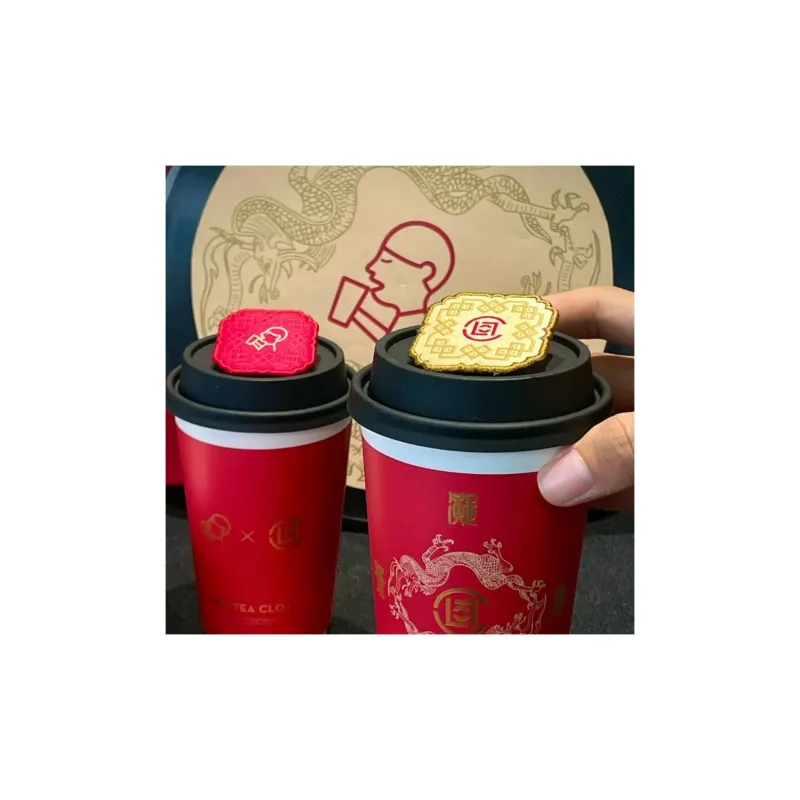 HEYTEA x CLOT 2024 Year Of The Dragon Collaboration Limited Edition Heytea Dragon Leap Embroidery Badges-1