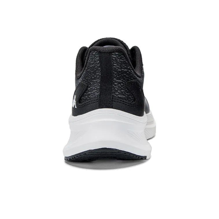 Kappa Shock Absorbers With Slip Resistant And Abrasion Resistant Properties Low Top Running Shoes Unisex Black-4