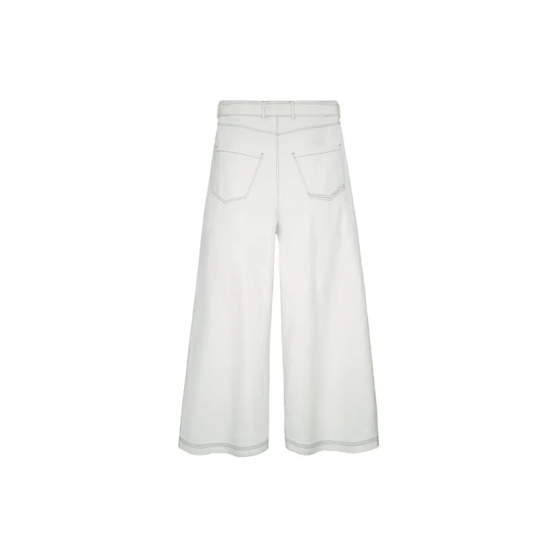 ZARA SRPLS Series Casual Pants Men's White-1