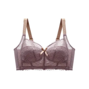 Flowers In Water Bra Women's Coffee
